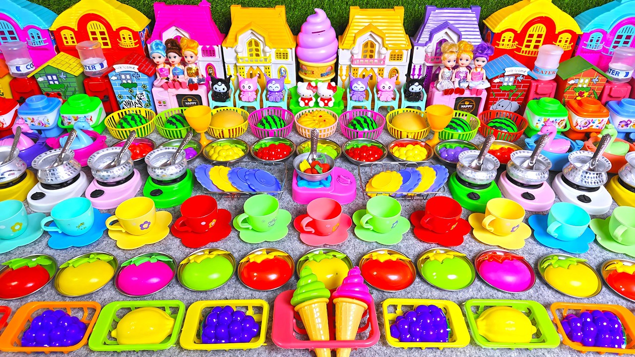 6:50 Minutes Satisfying With Unboxing Hello Kitty Sanrio Kitchen Set | Amazing House KitchenSet ASMR