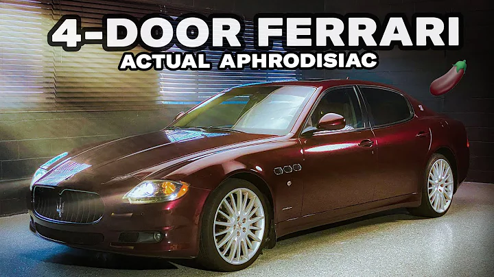 The Maserati Quattroporte Was a Proven Aphrodisiac...