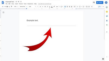 How To Insert A Horizontal Line In Google Docs