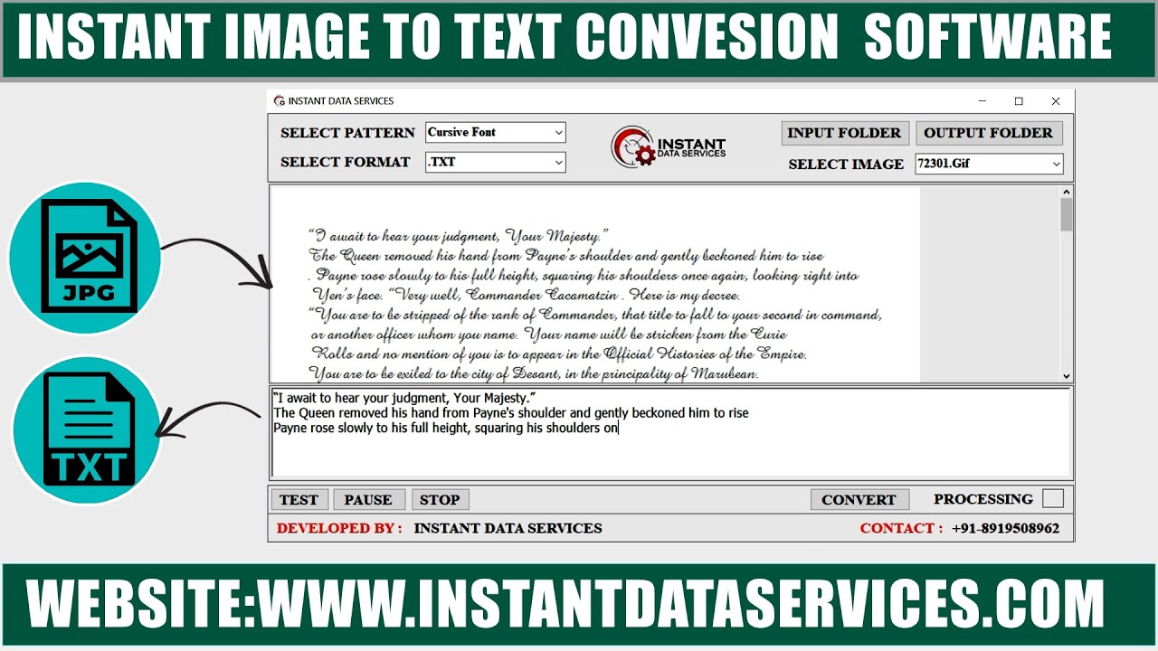 Image To Text Conversion Software | How To Convert Image To Text - YouTube