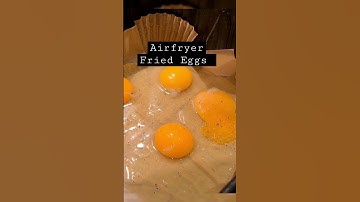 Thumbnail of Airfryer Fried Eggs #food #airfryerrecipes #quickrecipe quickrec
