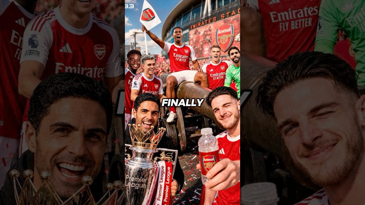 Arsenal players and the world’s weirdest reactions to Arsenal’s Premier League win after 22 years.😭🏆