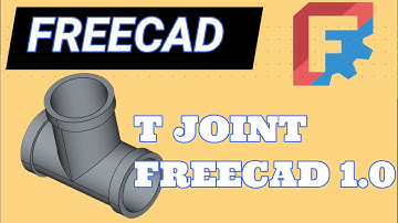 T - JOINT IN FreeCAD  1.0 | BASIC TUTORIALS IN FreeCAD | FreeCAD 1.0 Tutorial for beginners 2025