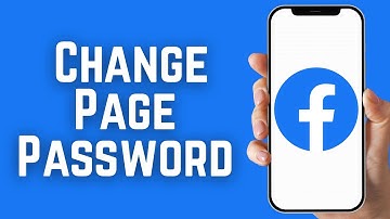 How To Change Facebook Page Password
