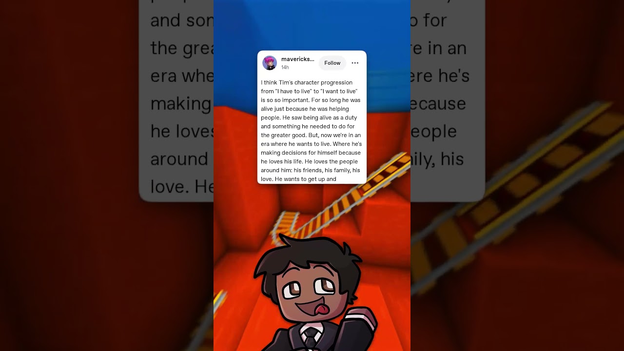 Tim’s Character Progression!