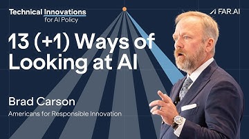 Brad Carson - 14 Ways of Looking at AI [Technical AI Policy]