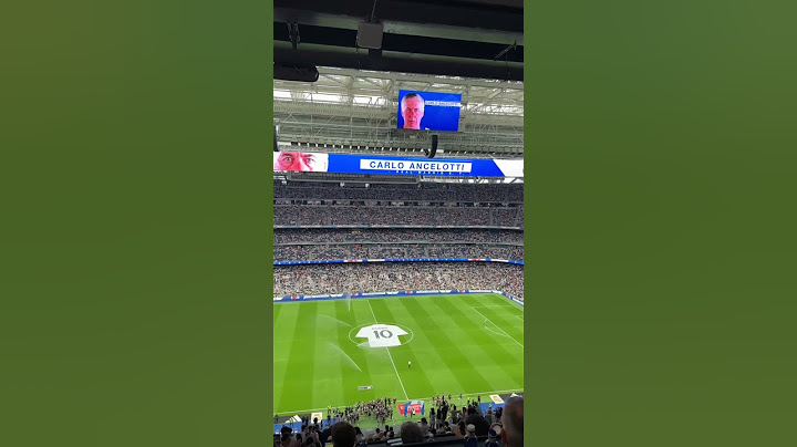 EL BERNABÉU SE RINDE ANTE ANCELOTTI CON UNA OVACIÓN INOLVIDABLE EN SU DESPEDIDA