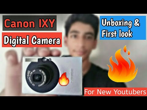 Canon Ixy Digital Camera Unboxing First Look Youtube