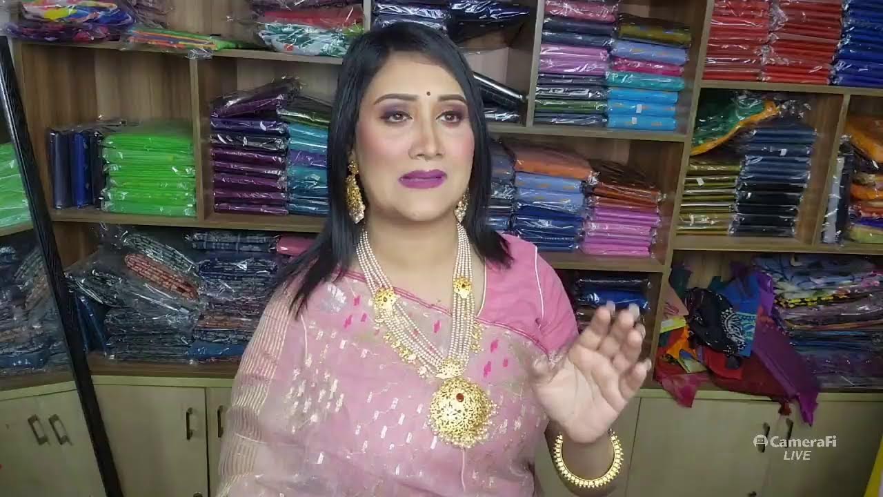 ঈদ ফুর্তি ১০% ডিসকাউন্ট অফারে ঢাকাই জামদানি লাইভ ২০২৬ | Dhakai Jamdani Saree | Rong Polli - রঙ পল্লী