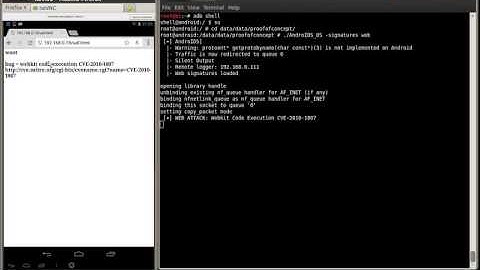 Web signatures of "Building the first Android IDS on Network Level" at Defcon 21 by @segofensiva