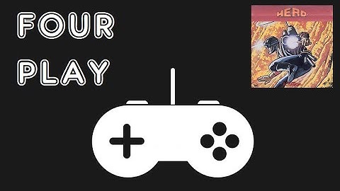 Four Play - H.E.R.O. - 8-bit Console Comparison