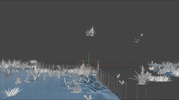 Animated Grass in Modo Based on James Darknell (Mutant Pixel) tutorial