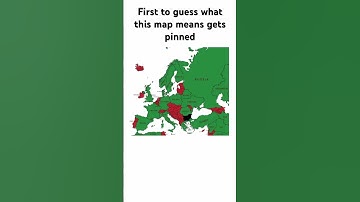 First to guess what this map means gets pinned (Part 1) #geography #country #maps #europe #guess