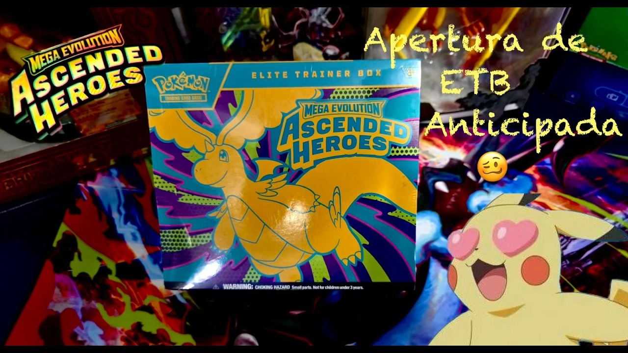 Apertura anticipada de Ascended Heroes 😍 - Elite Trainer Box opening💥 | Pokémon TCG