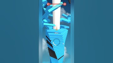 stack ball 81 to 82 level #stackball #shortsyoutube #shorts