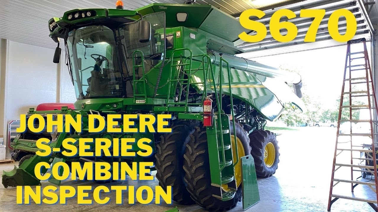 Learn How To Inspect A John Deere S-Series Combine!