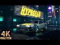 Cyberpunk DeLorean DMC12 Road Night City Drive - 3D Animated Live Wallpaper - 4K Ultra HD 60FPS