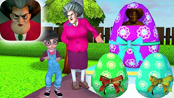 Scary Teacher 3D NEW Special Chapter - Trouble in Paradise Gameplay Walkthrough Video