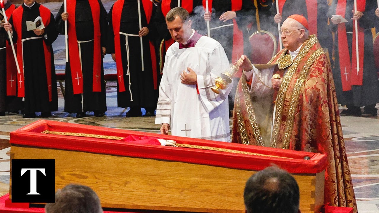 LIVE: Pope Francis' coffin transferred to St Peter's Basilica