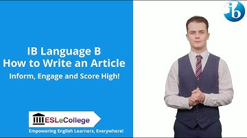 IB Language B | How to Write an Article