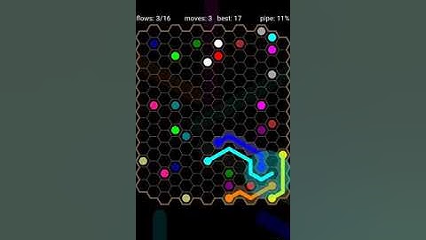 How To Solve Flow Free Hexes Premium 14x14 Mania Level 119 Board Walk Through Solution Walkthrough