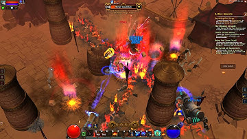 Torchlight 2 Tank Engineer Elite NG+5 Gameplay The Siege Guardian