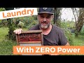 Doing Laundry Without Any Power: 3 Different Ways