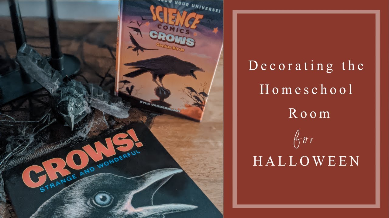 HALLOWEEN DECORATE WITH ME 2020 | HOMESCHOOL ROOM |HALLOWEEN DECOR