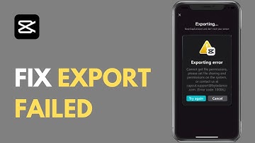 How to Fix CapCut Export Failed | Fix CapCut Export Error
