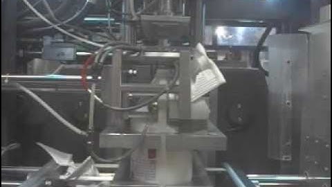 IMDECOL Blow molding machine for plastic container back and front label