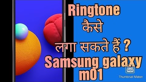 How to set ringtone in samsung galaxy m01 core?#youtube#youtube video
