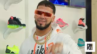 Anuel AA Goes Sneaker Shopping With Complex