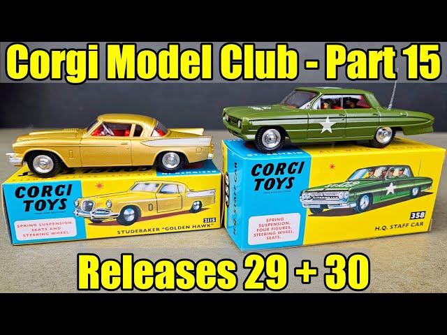 Corgi Model Club - Part 15 - Releases 29 + 30 - #211S Studebaker