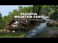 Peaceful Mountain Cabin 🏔️ | Relaxing Stream Flow for Deep Sleep