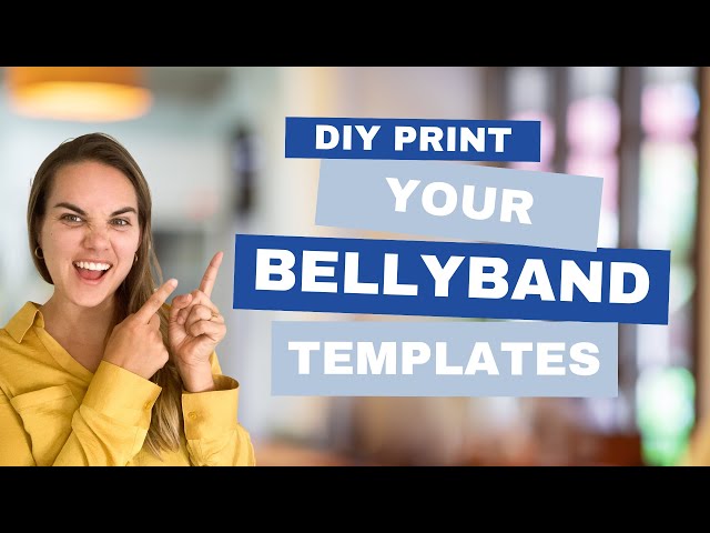 DIY Print Your Own Belly Band Template Instructions - YouTube diy-print-your-own-belly-band-template-instructions-youtube