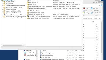 Windows 8.0 Professional - Turn On Security Policy Auditing in Control Panel