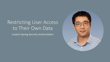 [Episode 57] Restricting User Access to Their Own Data
