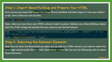 How to Extract Text from BeautifulSoup lxml