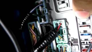 98 02 Accord Clock Light Fuse Youtube