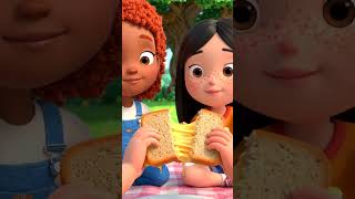 Sharing Is Caring with Domi and Ariel #domikids  #kidssongs #short#kidseducatio #3danimation #funny