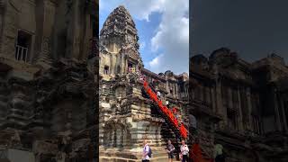 ព្រះសង្ឃនិមន្តមកទស្សនាអង្គរវត្ត❤️🇰🇭❤️ The Buddhist monks came to visit Angkor Wat today❤️🇰🇭❤️