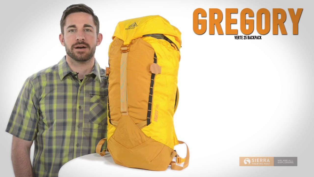 gregory yellow backpack