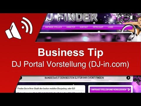 DJ Portal Vorstellung (DJ-in.com)