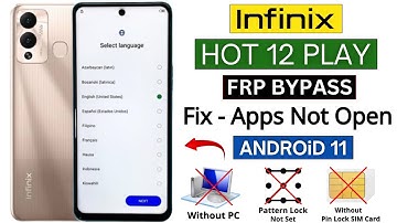 Infinix Hot 12 Play (X6816) Frp Bypass Android 11 2025 Without PC | Without Xshare Apk 100% Done