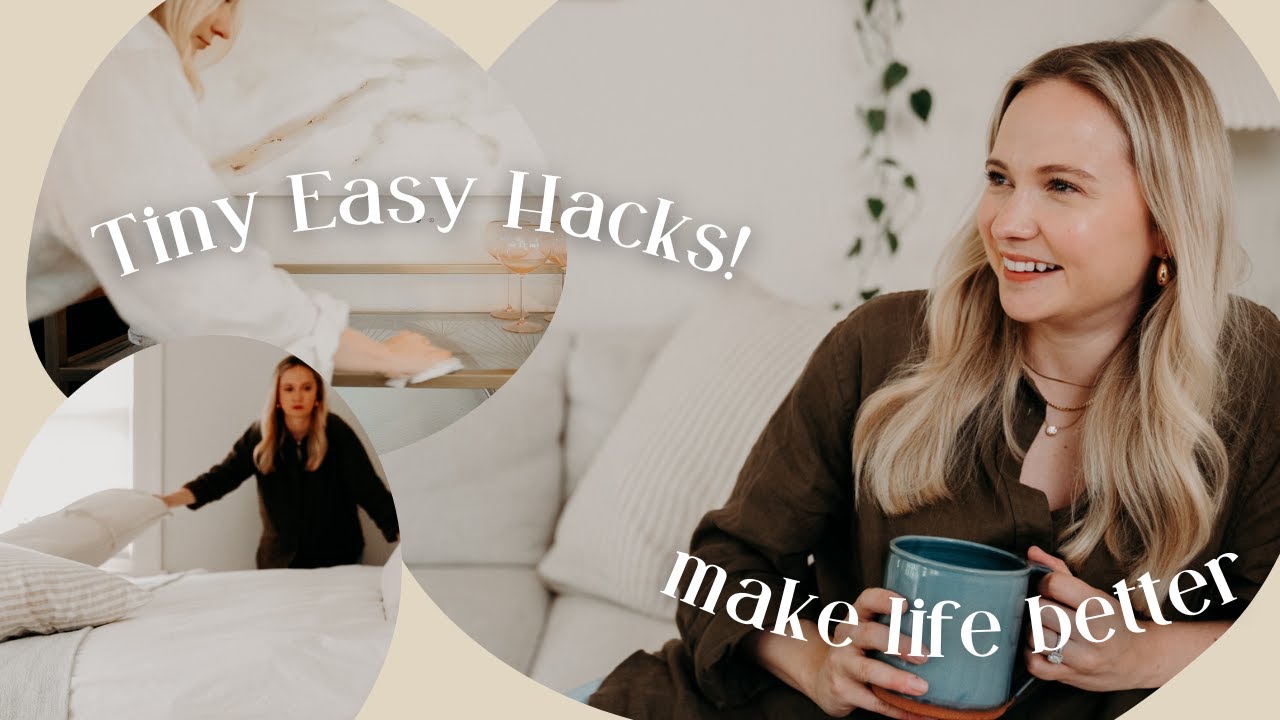 12 HACKS TO MAKE LIFE EASIER  Life Hacks to Simplify And Improve