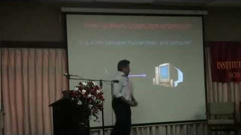 Brain Computer Interface.Part 1 - Prof. Asiri Nanayakkara - SSP2011 - IFSlk