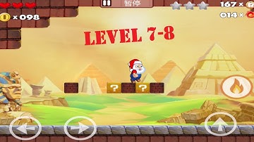 Super Santa Claus Jump & Run Level 7-8 Mobile Game