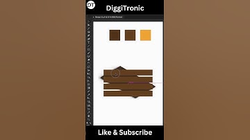 Design a Realistic 3D Kit Kat Bar in Adobe Illustrator (DiggiTronic Tutorial)  #diggitronic