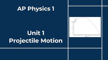 AP Physics 1 - Unit 1 - Lesson 14 - Projectile Motion