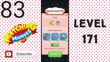 Matching Madness: Match 3 Puzzle games. Level 171 #tinytacticsgames